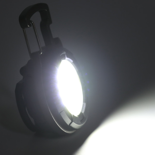 COB Nyckelring Arbetslampa, Nödlampa med Infällbar Nyckelring, Mini Nyckelring Ficklampor för Camping, Nödsituationer, Vattentät och Hållbar för Utomhusbruk