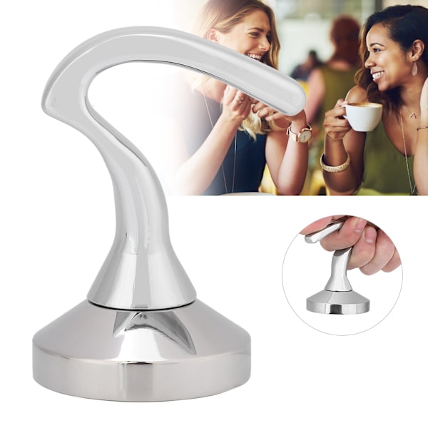 Rostfritt stål kaffemaskin pulverhammare, kaffebönpress