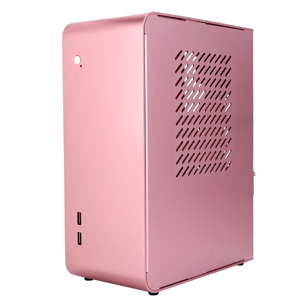 U110 Helt Aluminium Datorchassi Mini Litet Stationär Datorfodral för ITX