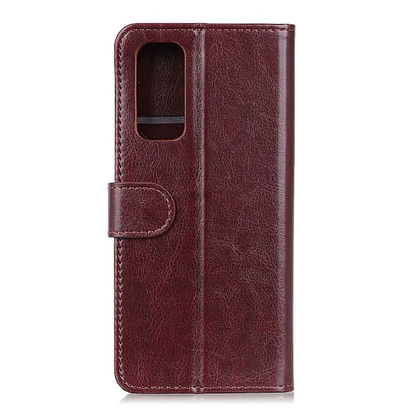 Samsung Galaxy A52 / A52s - Crazy Horse Plånboksfodral - Brun Brown Brun