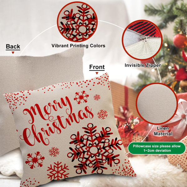 2023 New Christmas pillow case for family pillow case for New