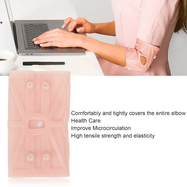 Avancerat knäskydd, flexibel elastisk knästrumpa med hudvänligt tyg, magnetiskt stöd för ökat blodflöde &amp; ergonomisk design