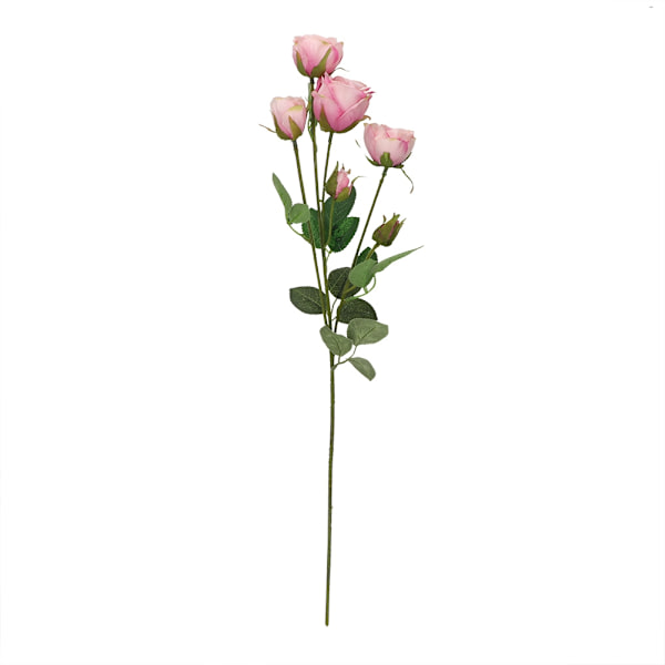 6 stjälkar konstgjorda rosor falska blommor för bröllop fönster hem