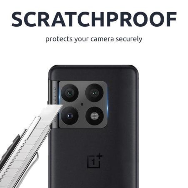 OnePlus 10 Pro Kamera Linsskydd Härdat Glas 0,2mm Transparent