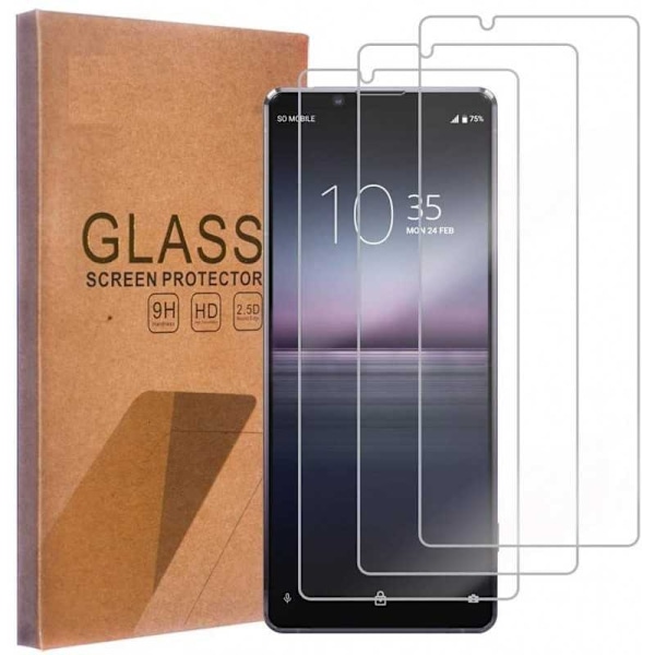 Xperia 5 II Härdat glas 0.26mm 2.5D 9H Transparent
