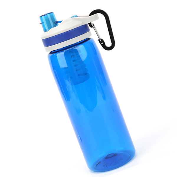 770ml Outdoor Filtrerat Vattenflaska Camping Nödflaska Vattenreningsflaska