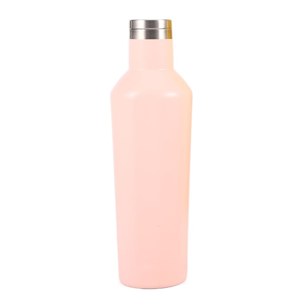 Isolerad Tumbler, Gloss Orchid, 500 ml – Återanvändbar vattenflaska håller drycker kalla eller varma – Mugghållarvänlig Tumbler med skruvlock Light Pink