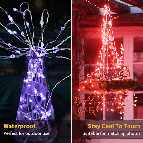 1 Pack Fairy String Lights, 50 LED Fairy Lights Battery