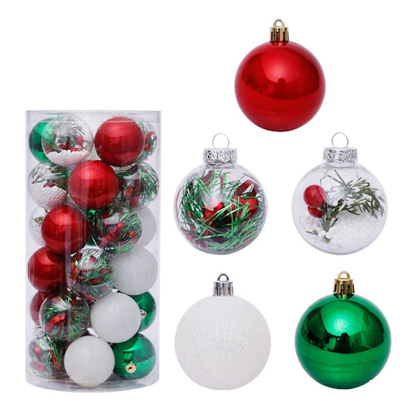 Christmas Ball Ornaments,30 Pcs Shatterproof Xtmas Decor Tree
