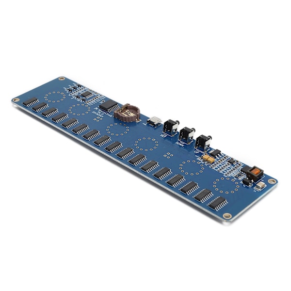 STM8S005 DC Kontrollkretskort LED-Klocka Gåva IN14 Digitalt Rör PCBA RGB Chip USB med Akrylskal