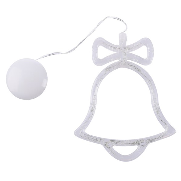 5pcs led Christmas light string, window suction cup chandelier