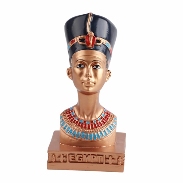 Retro Resin Cleopatra Dekoration Konstgjord Egypten Figur