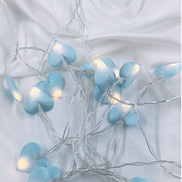 Valentines Day Decor Love Heart Shaped String Lights Battery