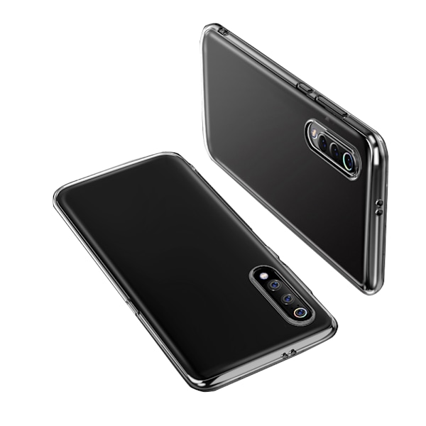 Samsung Galaxy A50 - Stötdämpande Kraftfullt Silikonskal Transparent/Genomskinlig