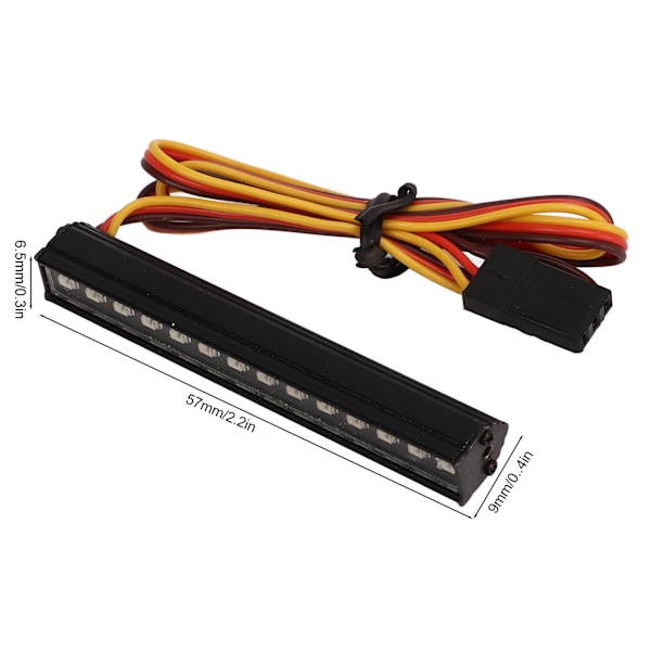 Enkel Installation För Axial Scx24 14 Led Pärllampskit Bred Användning Konstant Andning Blinkande Belysningslägen