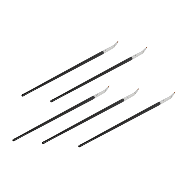 Multifunktionella Sminkborstar, Nagelkonstborstar Högkvalitativt Material Precisionsapplikationsverktyg för Eyeliner, Ögonbryn, Concealer