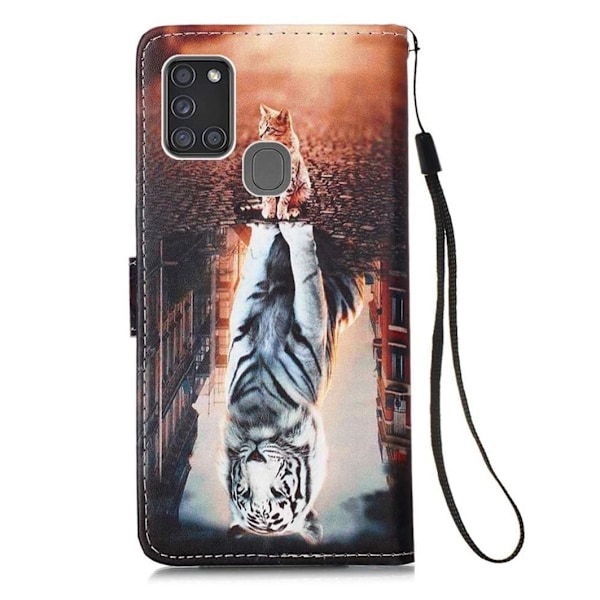 Plånboksfodral Samsung Galaxy A21s - Reflektion