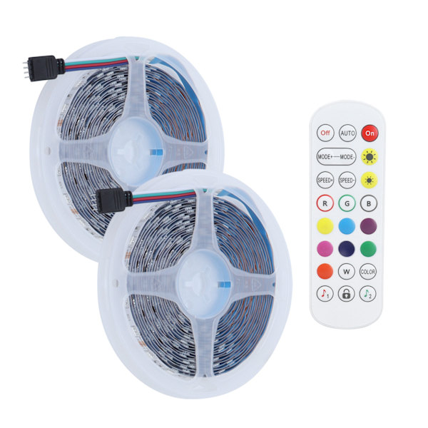 LED-remsa 5050SMD RGB färgskiftande replampor