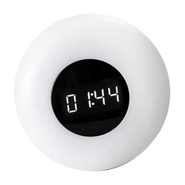 Rund Timer Nattlampa Platsbesparande 2 i 1 Justerbar ABS