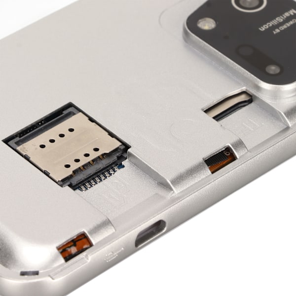 7-tums surfplatta med samtalsfunktion, 4 GB 32 GB, utbyggbart upp till 128 GB, Octa Core 1960x1080 IPS 6000mAh surfplatta för Android 10.0 100‑240V Blå EU-kontakt