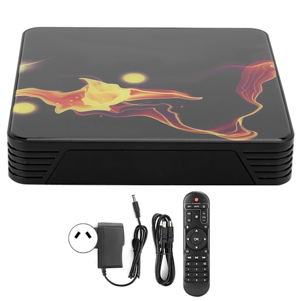 X99 MAX+S905X3 Internet TV-box för Android 9.0 System Dubbelfrekvens WIFI 1000MB 8K4+128GB AU-kontakt