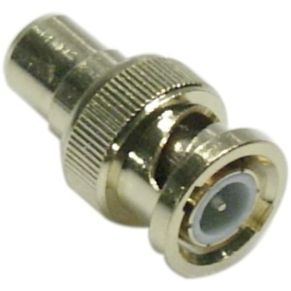 DELTACO Adapter RCA ho till BNC ha, guldpläterad (MM-60A)