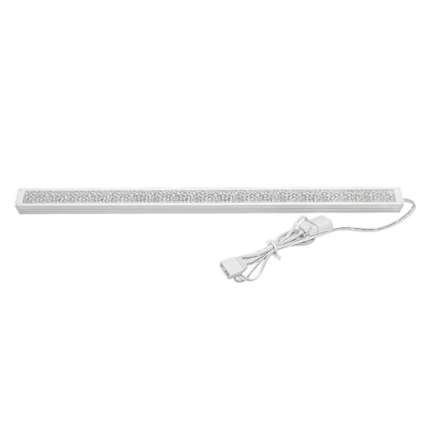 LED-armatur med kontakt för köksbelysning, synkron design med krossade kristallstrass, långvarig energieffektivt gnistrande ljus, justerbar