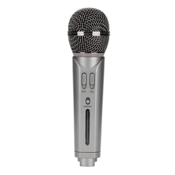 Karaokemaskin med fyllig och djup bas, 1 st bärbart PA-system för vuxna och barn med 2 trådlösa mikrofoner