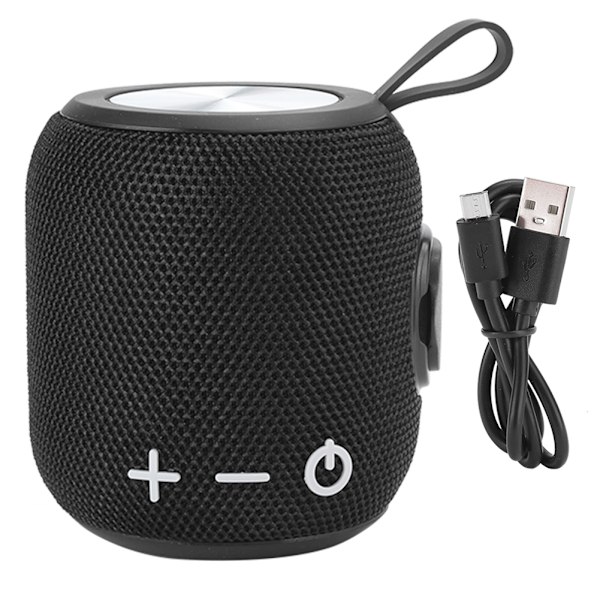 Mini Trådlös Bluetooth Högtalare Vattentät Portabel Ljudhögtalare Bluetooth 5.0 Svart