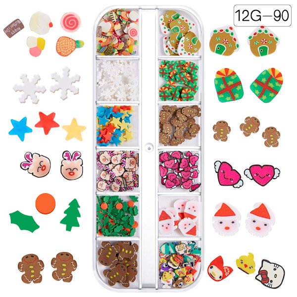 Colored Sequins Nails Art, Glitters Thin Paillette Flakes