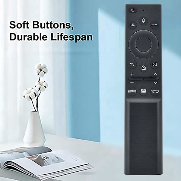 Bn59-01363j Fjärrkontroll för Bluetooth Röst-TV Byte av fjärrkontroll Ue60au8005kxxcue Gu43a Black