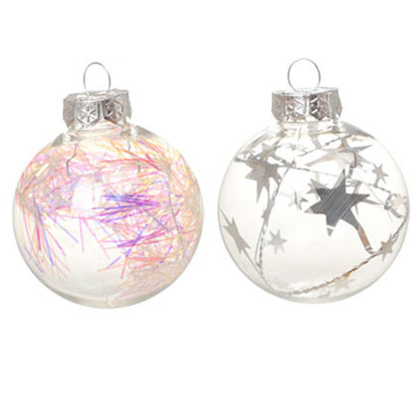 Plastic Christmas Tree Hanging Ornaments Ball, for New Years