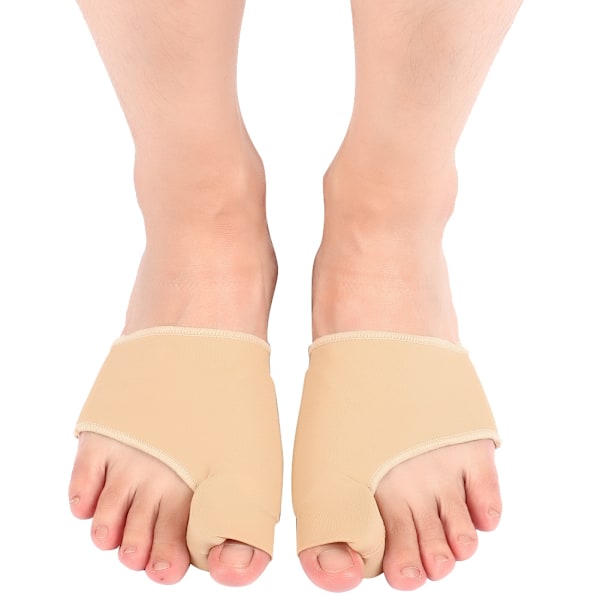 Hallux Valgus Korrigerare, Lättnad för Hallux Valgus, Bekväm Tåseparator i Silikon, Andningsbar Design, Icke-Toxiskt SEBS-Material, Lätt att Bära för Olika Fötter
