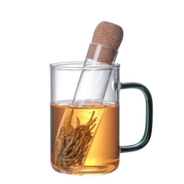Teinfuser Värmebeständig Glas Tesil Vattenkokare Transparent Te