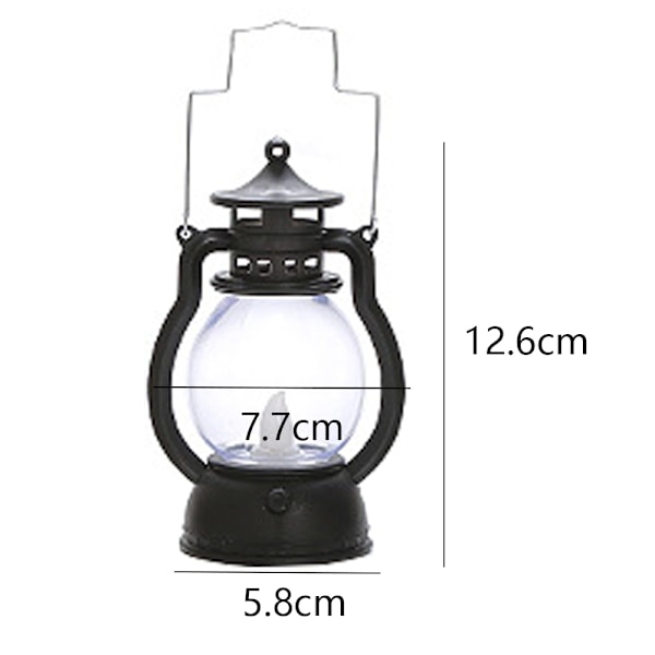 Mini Lanterns 2-Pcs LED Small Lanterns Indoor Lanterns