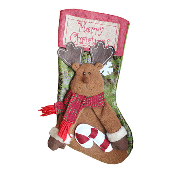 Hanging Stocking for Girls Boys Xmas Tree Mantel Party Decor