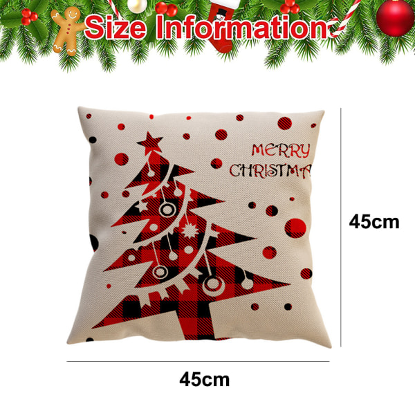 2023 New Christmas pillow case for family pillow case for New