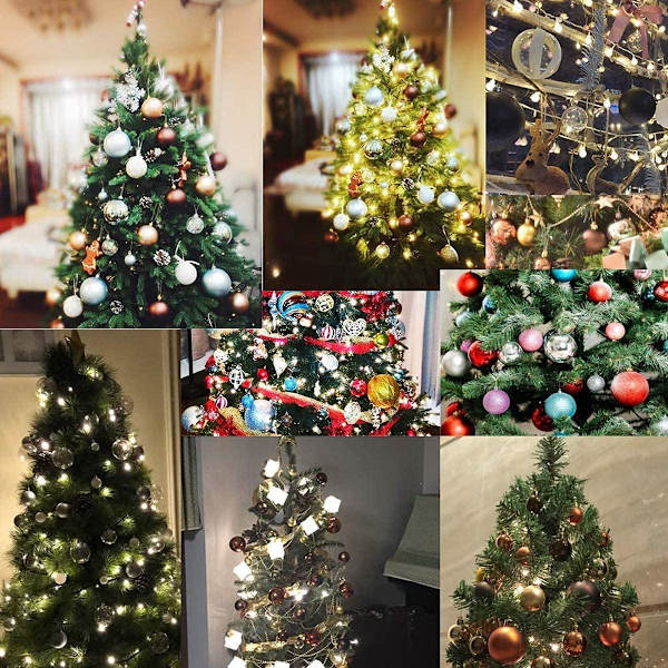 Julgranskulor, krossäkra juldekorationer