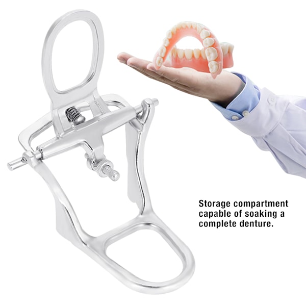 Anpassad Dental Artikulator, Krompläterad med Dubbla Leder för Förbättrad Precision, Handgjord med en Chicken Choker-Munstycke för Tandvård