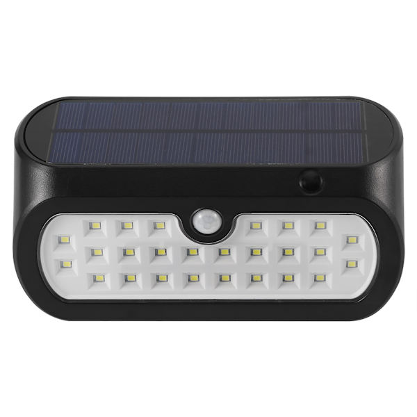 26LED solcellsdriven rörelsesensorlampa utomhus trädgård