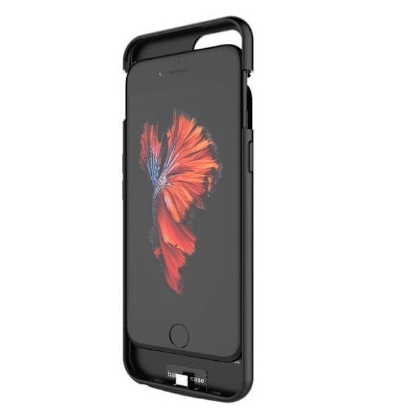 Tech-Protect iPhone 7/8/SE Skal 3200 mAh Inbyggt Batteri Svart