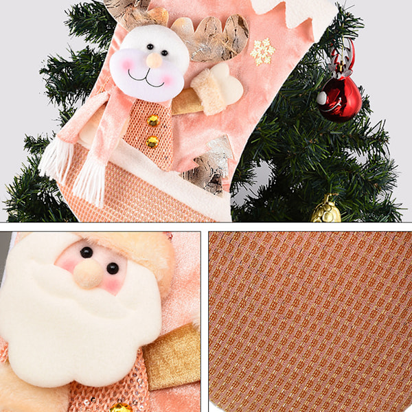 Winter Christmas Stocking, Christmas Element for Christmas Party