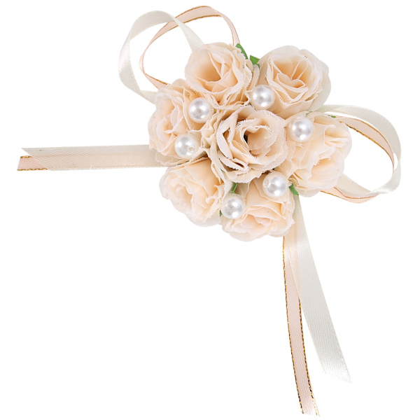 2 st vackra handblommor brudtärn handleds corsage bröllop