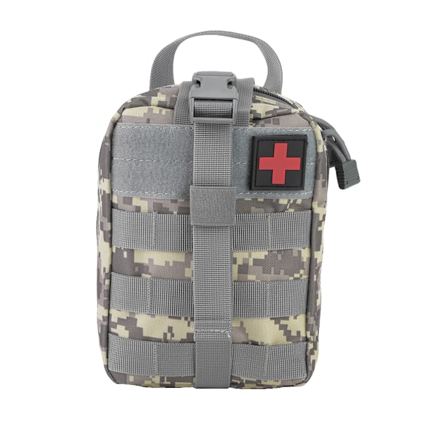 ACU Camo Taktisk Ficka, Slitstark Tredelad Design Med Vattenresistent Skydd För Snabb Första Hjälpen