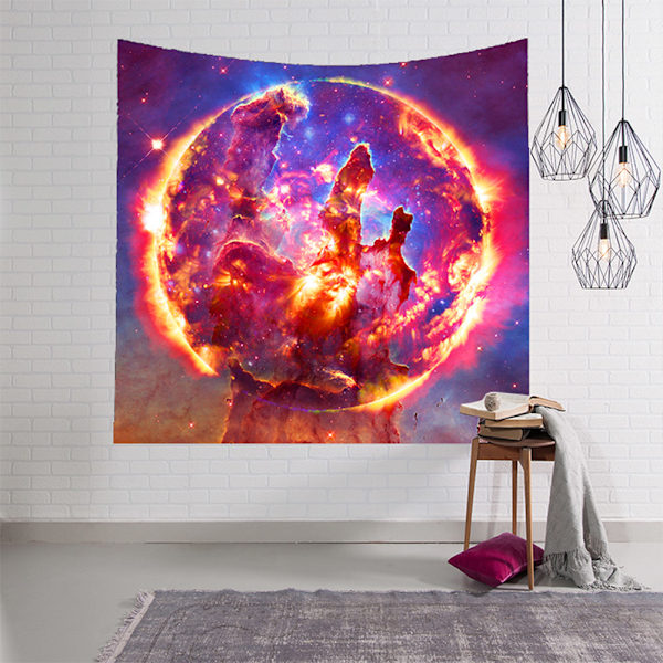 130 x 150 cm växtvägg hängande konst strand tapet hem sovrum