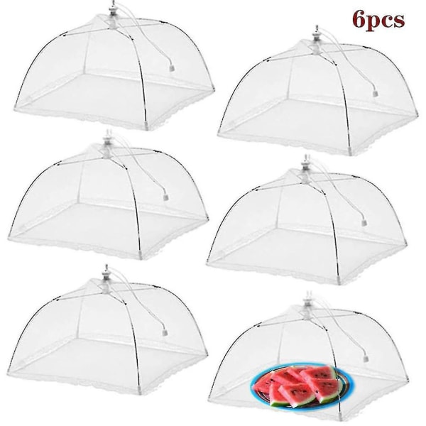 6X Fly Screen Fruit Net Fly Hood Dining Screen Food Protective