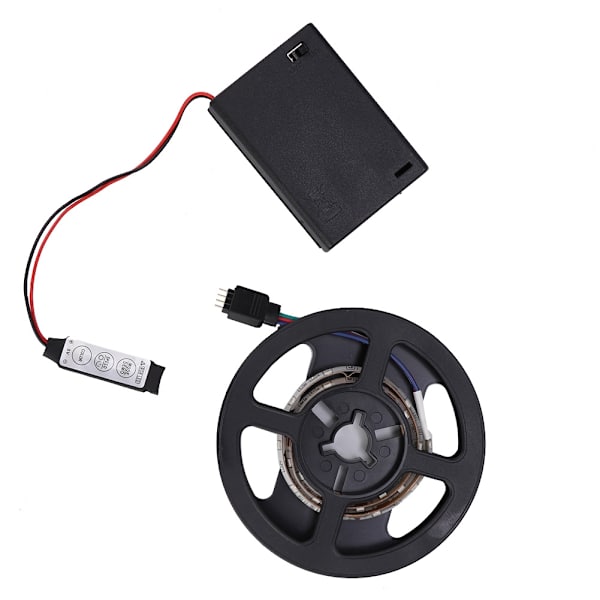 5V 1m batteridriven LED-remsa ljusband lampa för TV