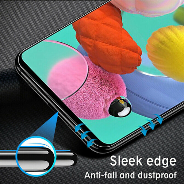 2-Pack Samsung Galaxy A41 - 9H Härdat glas - Top kvalitet
