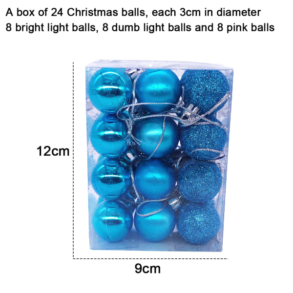 Christmas Balls Ornaments for Xmas Tree - Christmas Tree