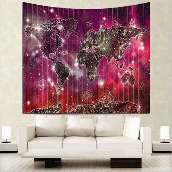 130 x 150 cm växtvägg hängande konst strand gobeläng hem sovrum